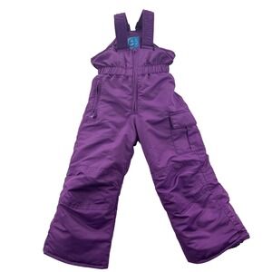 Pulse Toddler 3T Purple Snow Bib Pants Insulated Winter Ski Snowboard Excellent